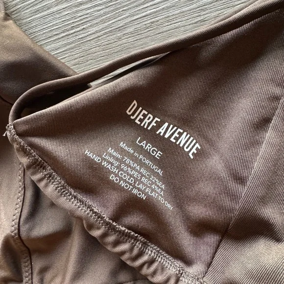 NWOT Djerf Avenue Bikini Cocoa - Picture 6 of 6